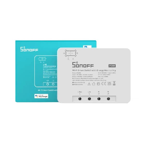 Sonoff POWR3 Smart WiFi-switch med strømmålingsfunktion