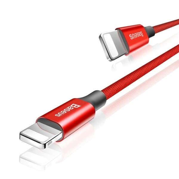 Baseus Yiven Lightning 1,8m 2A-kabel (röd)