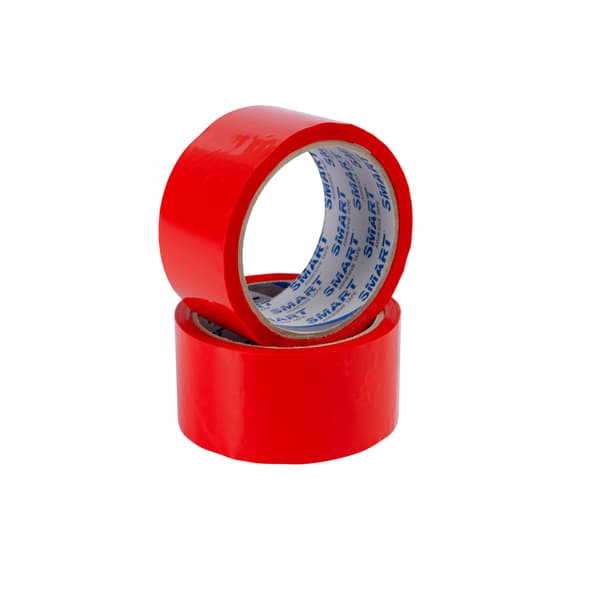 Pakketape | SMART | AKRYL | 48x50 | rød