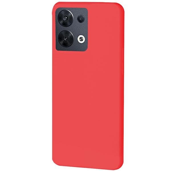 Beline Etui Candy Oppo Reno 8czerwony/punainen