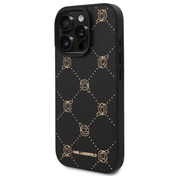 Karl Lagerfeld MagSafe Karl Head - iPhone 16 Pro Max cover (sort)