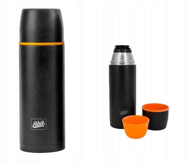 ESBIT THERMOS termospullo 1L + 2 kuppia
