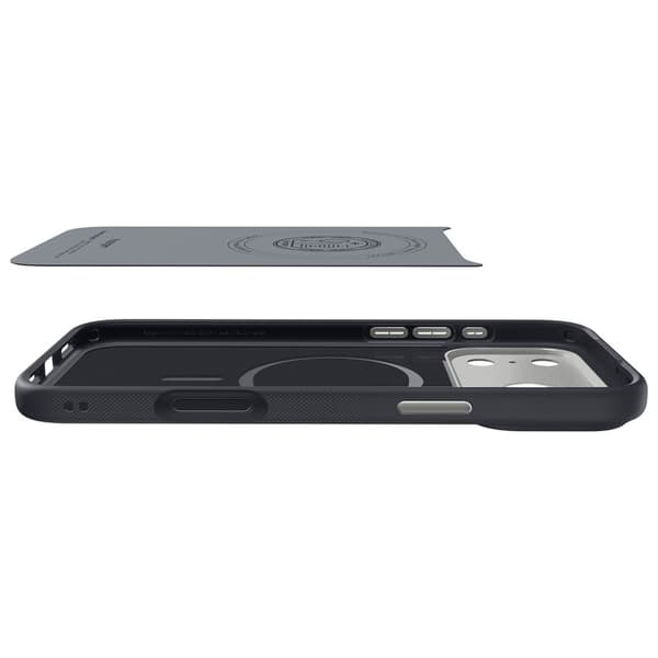 Spigen Nano Pop Mag MagSafe -kotelo iPhone 17 Pro Maxille, musta