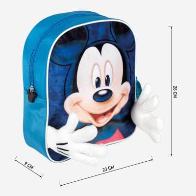 MICKEY MOUSE 3D Børnerygsæk Børnehave Skole