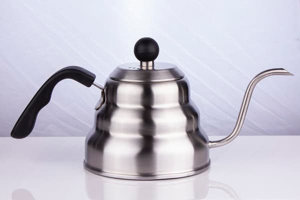 Silver rostfritt stål dryckeskanna 1000 ml