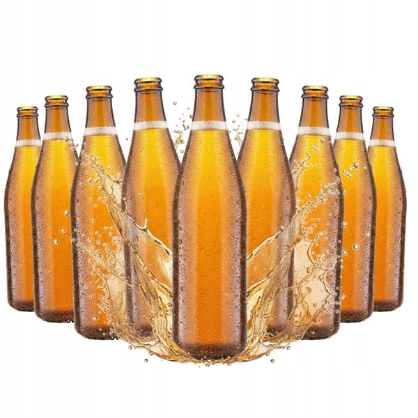 30X GLASFLASKOR FÖR ÖL VICHY LIGHT 500ML FÖR ÖL CIDER RADLER 30 st.