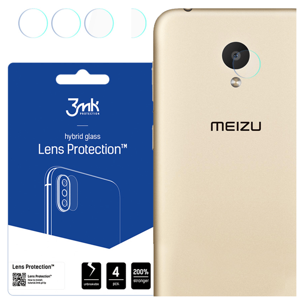 Meizu M8C - 3mk linsskydd