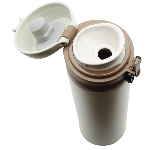 Termosmugg i stål, 450 ml, för kaffe, te och vatten