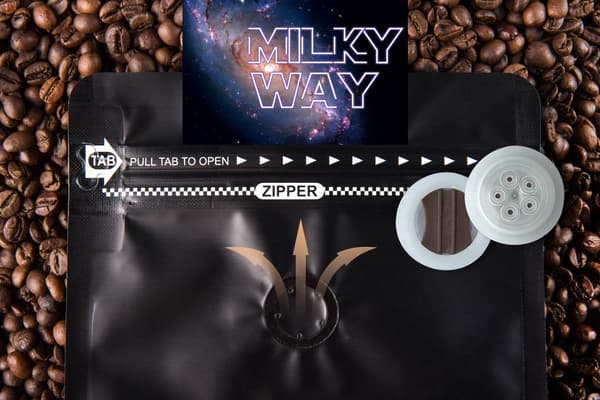 Friskristede kaffebønner Milky Way 250g