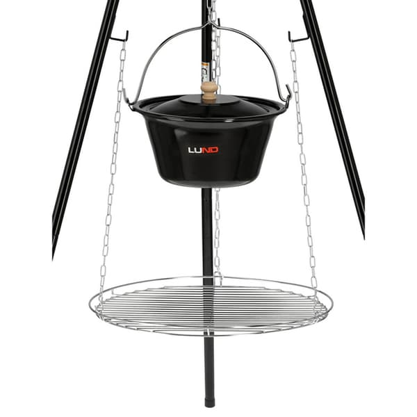 Grilli ja pata roikkuvat jalustalla 49cm, 99933