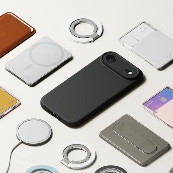 Ringke Silikone Magnetisk MagSafe Etui til iPhone 17 Air - Sort