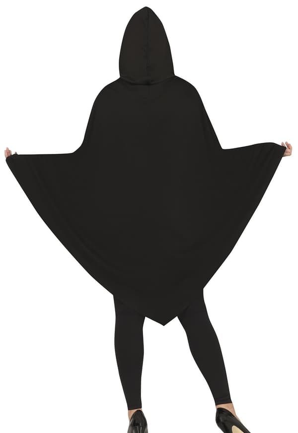 SATAN-kostym, poncho, kappa, Halloweenbal