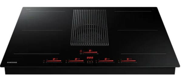 Induktionskogeplade integreret med emhætte SAMSUNG NZ84T9747VK/UR