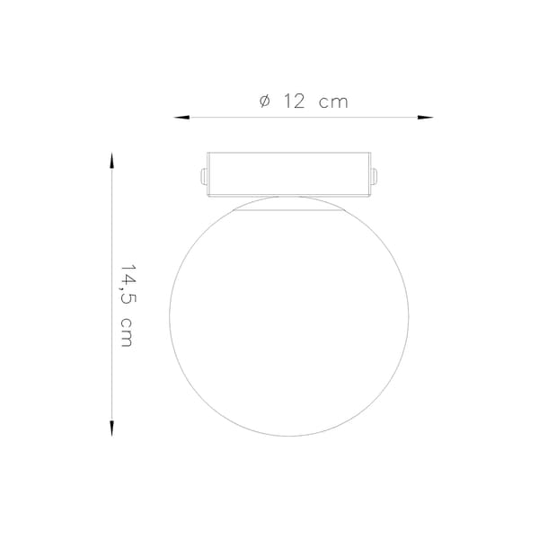 CLEARWATER 1 G9 SORT LOFTSLAMPE LUMILO 11.147.51