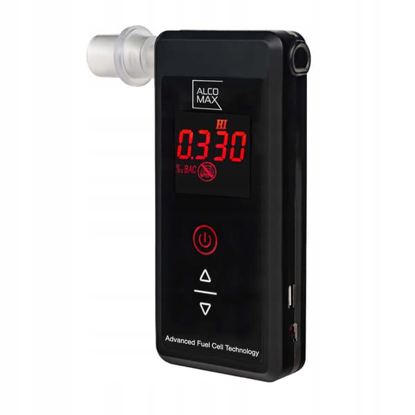Professionel alkometer METEO AX7 + 17 mundstykker