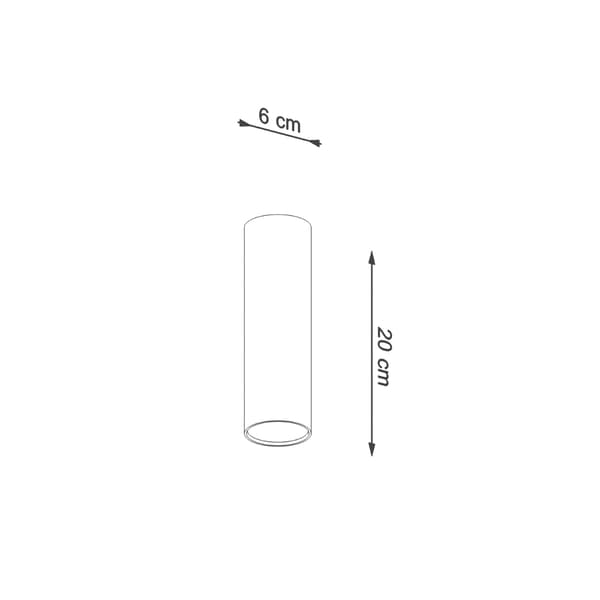 BELLIX 1 GU10 LOFTSLAMPE SORT LUMILO 10.103.01