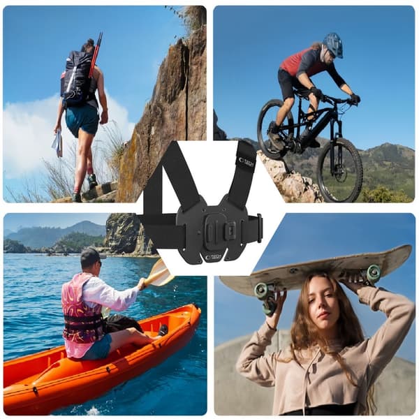 TECH-PROTECT GA100 RINTAKIINNIKE GOPRO / DJI MUSTA