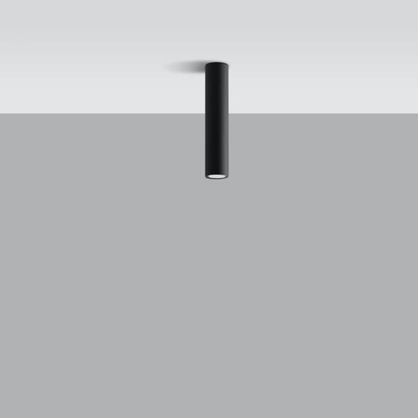 Loftlampe Lagos 1 GU10 Sort Sollux SL.0436