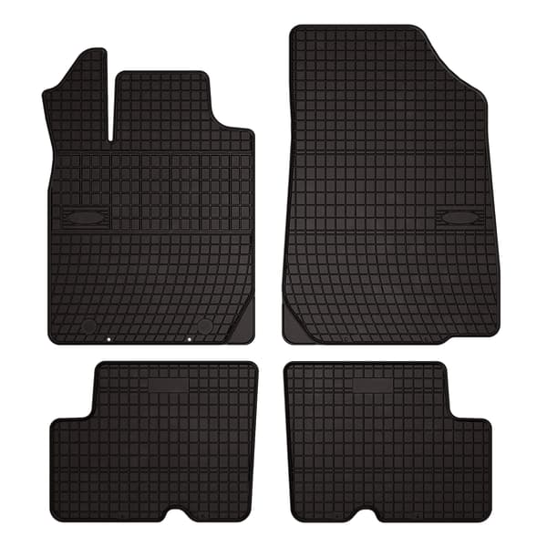Gummimåtter til: Dacia Sandero I hatchback, Stepway (2008-2013) - sorte, tilpassede