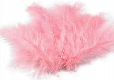 Rosa sulkaset 10-12 cm, 50 kpl