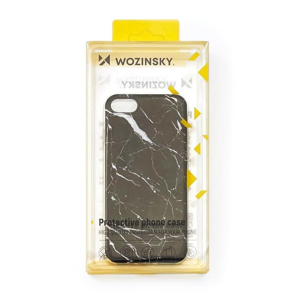 Wozinsky Marble Gel Cover til iPhone 12 Pro Max Hvid