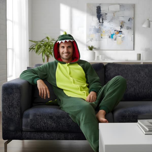 Kigurumi dinosauriepyjamas L 165-175 cm
