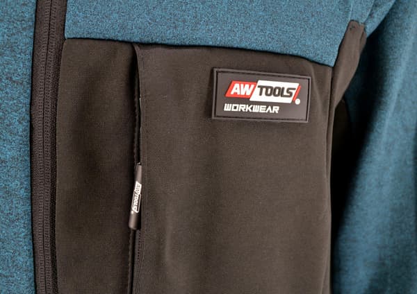 AWTOOLS FLEECETRÖJA T5 PETROL XL