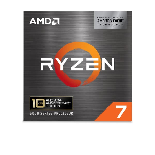 AMD Ryzen 7 5800X3D -prosessori - LAATIKKO