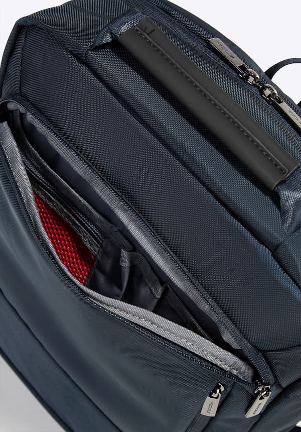 Wittchen Herr 15.6" Laptopväska, Rak, för flyg, Marinblå, Marinblå Polyester