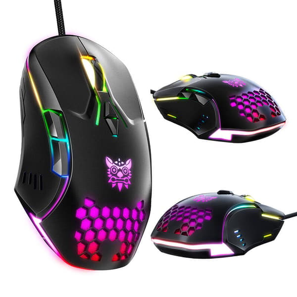 ONIKUMA CW902 Gamingmus (Svart)