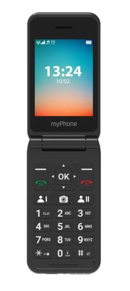 Mobiltelefon MYPHONE Flip LTE Sort