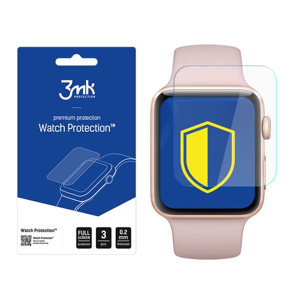 Apple Watch 3 42mm - 3mk Kellonsuoja ARC
