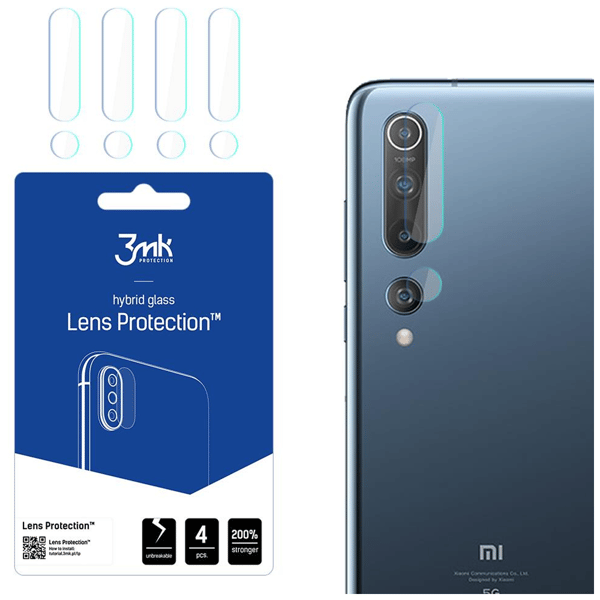Xiaomi Mi 10 5G - 3mk linssinsuoja