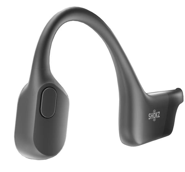 SHOKZ OpenRun USB-C trådløse hovedtelefoner med knogleledning, sort