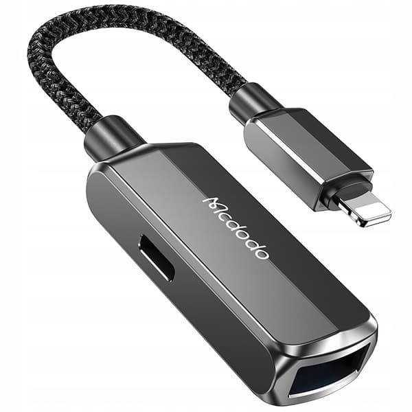 MCDODO LIGHTNING USB 3.0 OTG ADAPTERKABEL TIL IPHONE OPLADNING