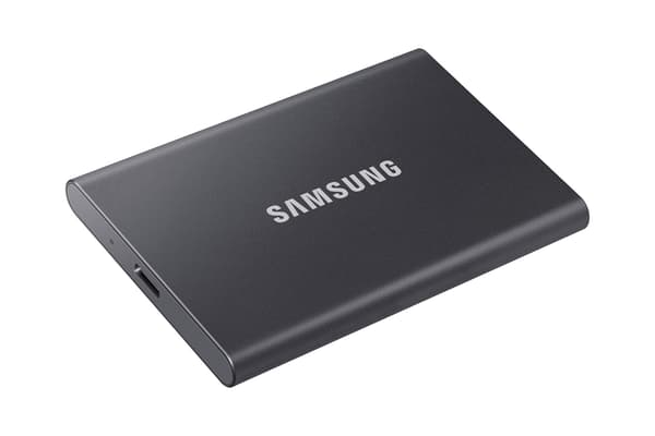 Samsung SSD T7 Portable 1 TB Grå Extern Hårddisk, MU-PC1T/WW