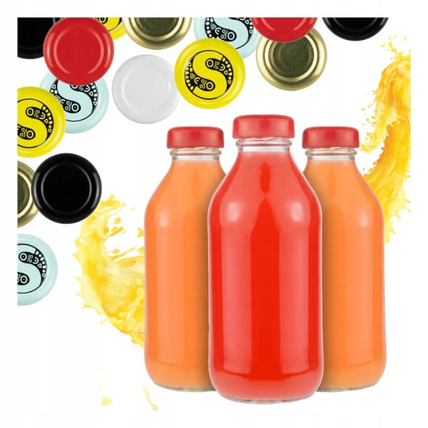 50x JUICEFLASKA 330ml + KORK