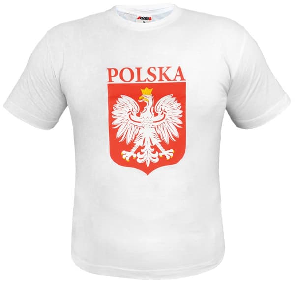 Polen landslagets supporter-T-shirt Eagle Match L