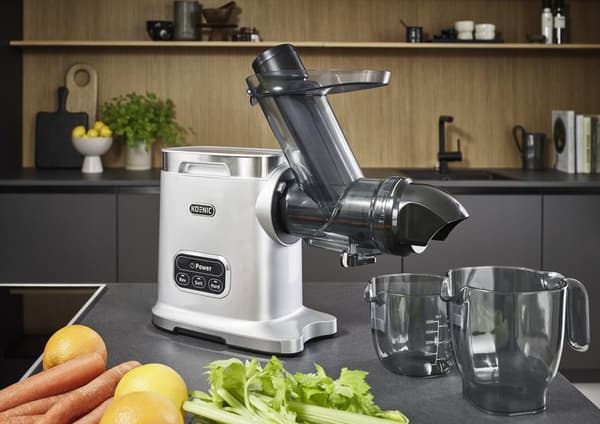 KOENIC KSJ 2050226 M långsamroterad fruktpress silver