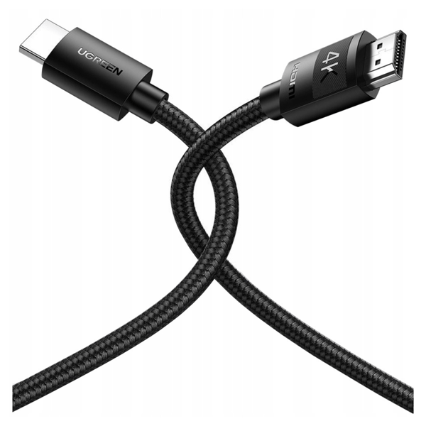 UGREEN HD119 HDMI-kabel, 4K 60Hz, 1m (sort)