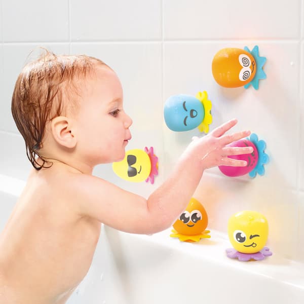 TOMY AQUA FUN Bläckfiskar - Badkarskul E2756