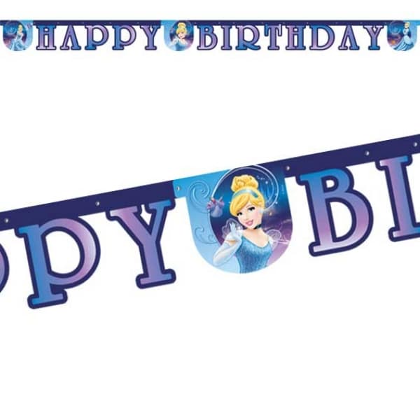 Banneriteksti HB - Tuhkimo 200 cm 1 kpl.