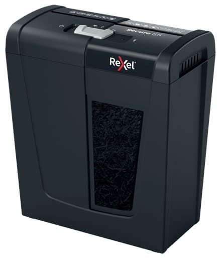 Rexel Secure S5, P2, 5 arkin, 10 litran toimistosilppuri