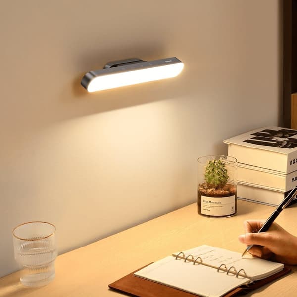 Baseus Magnetisk Trinløs Magnetisk Lampe med Touchpanel (Grå)
