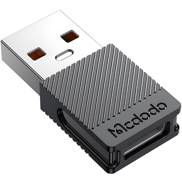 MCDODO ADAPTER USB-A TIL USB-C TIL USB HURTIGOPLADNING 5A OTG