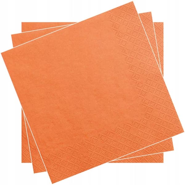 3-lags servietter, 20 stk., orange
