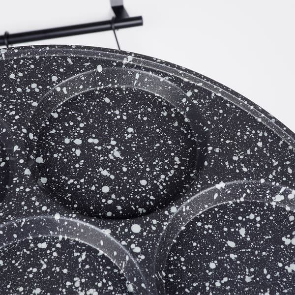 Granitpande til æg 7 huller GRANDE 27 cm