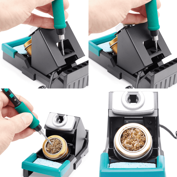 Yihua 992D-III Loddestation + Varmluftkolbeholder + PCB-holder