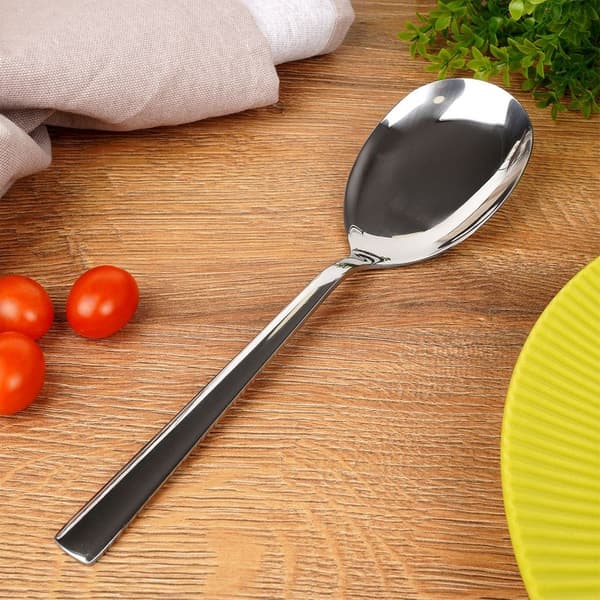 Stålsked för sallad 25 cm