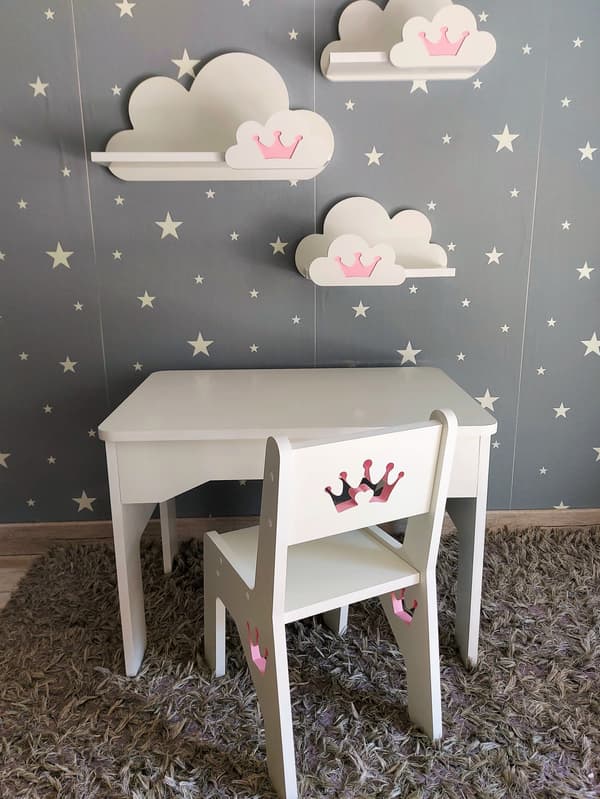 MOLI Cloud Shelves sæt med kroner